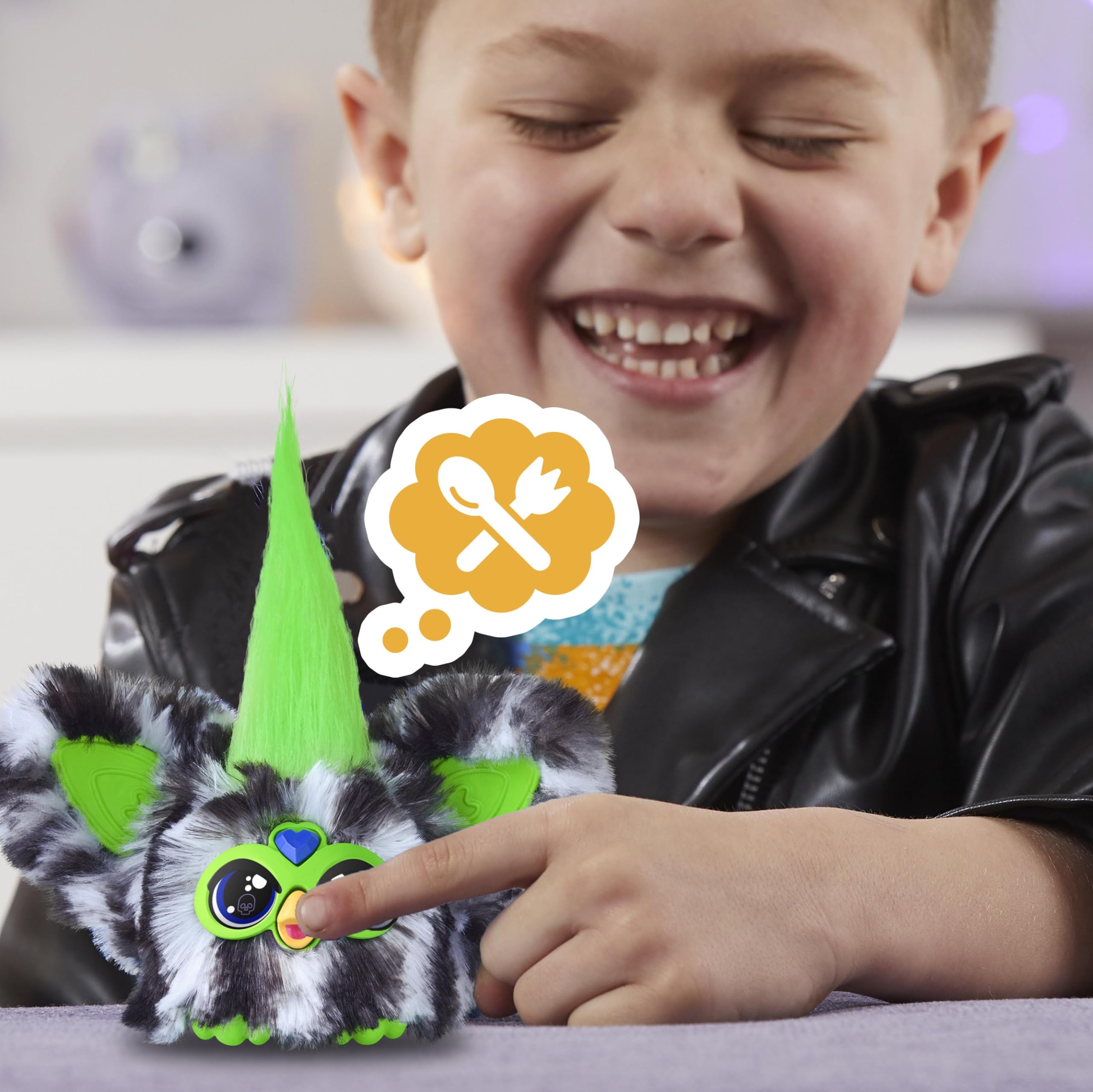 Furby Furblets Fierce & Fabulous 2 Pack, Greenie-Meanie & May-May with 45 Sounds Each, Electronic Plush Toys for Girls & Boys, Back to School Gifts, Ages 6+ (Amazon Exclusive)