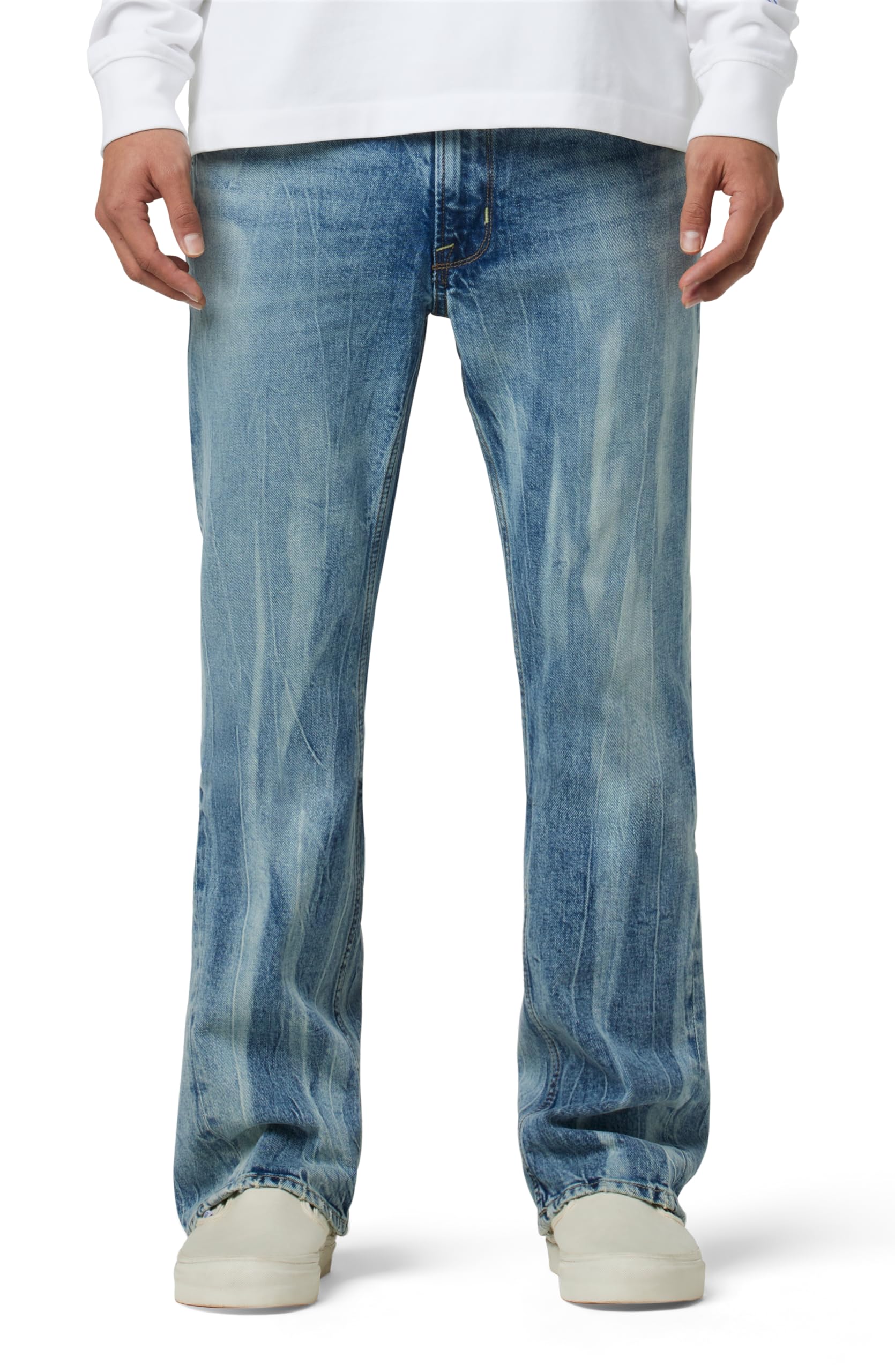 HUDSON Men’s Walker Kick Flare, Exclusion