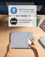 tomtoc 360° Protective Laptop Sleeve 14-inch MacBook Pro Water-Resistant Case view 2
