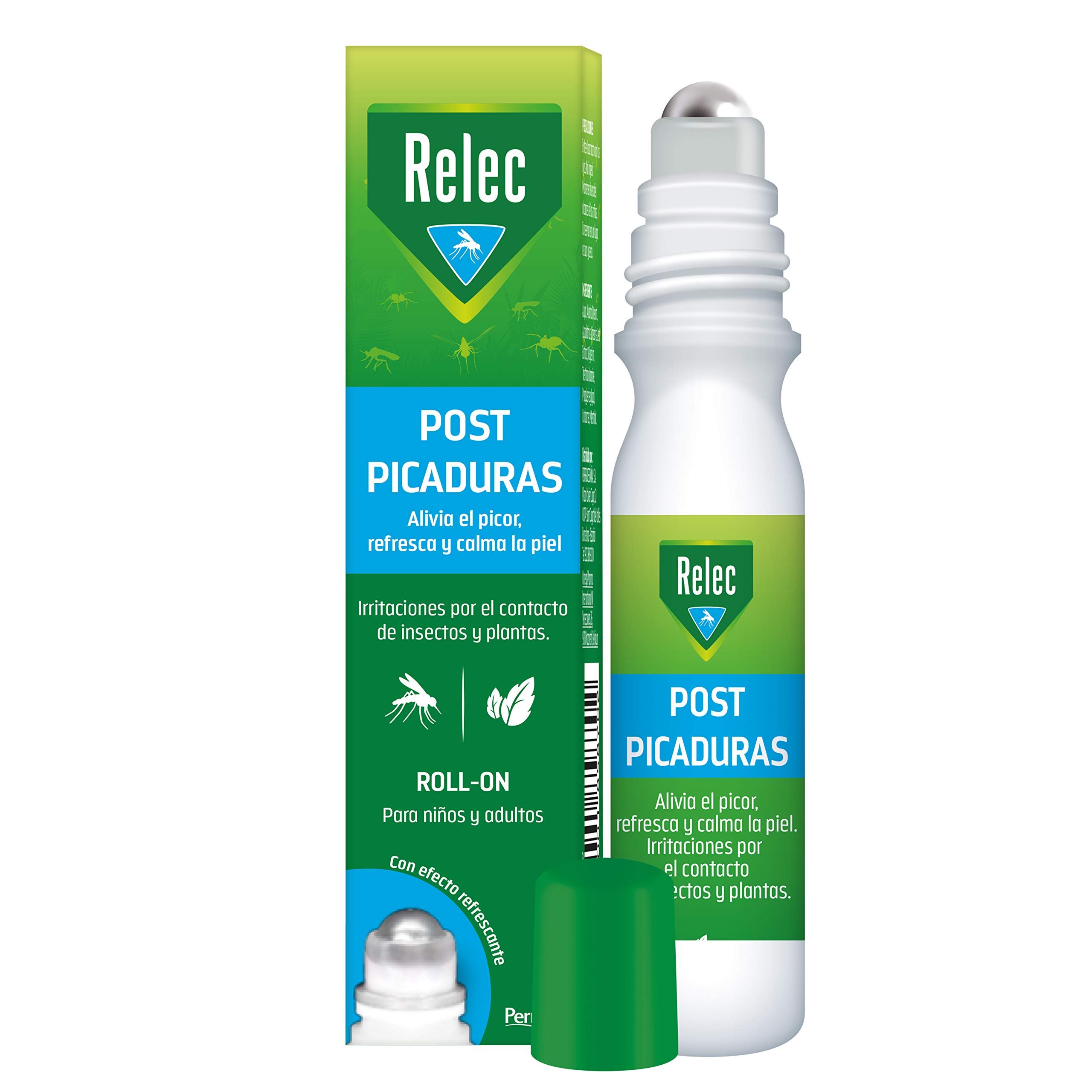 Relec Roll On Post-Insect and Plant Bites Relieves itching, refreshes and soothes the skin for children and adults, 15ml
