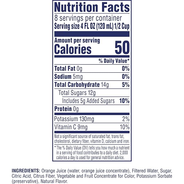 OCEAN SPRAY® ORANGE JUICE DRINK, 32 OZ BOTTLE