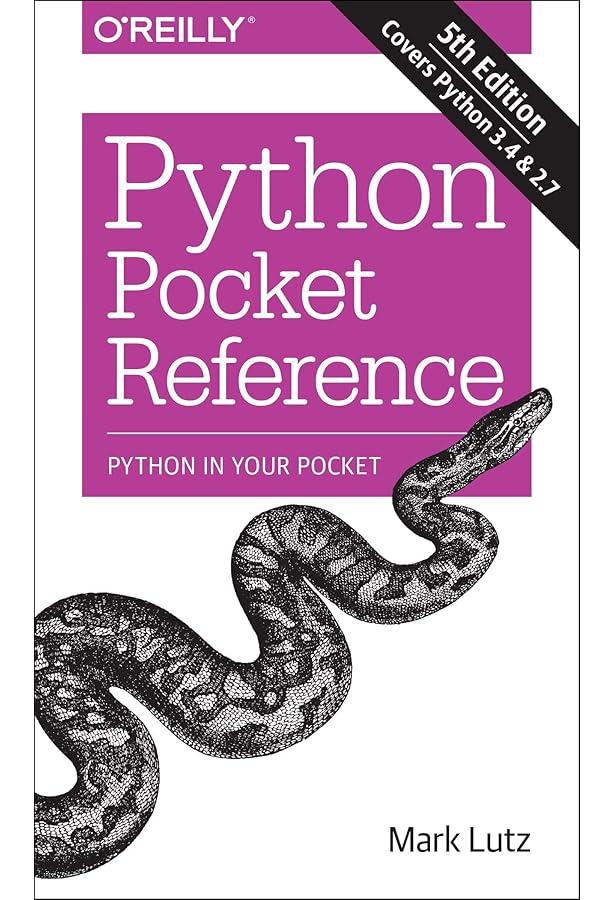 Python: Pocket Reference: Lutz, Mark: 9780596158088: Amazon.com: Books