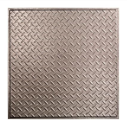 Fasade Easy Installation Diamond Plate Revealed Edge Galvanized