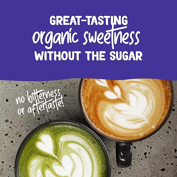 PYURE ORGANIC STEVIA PACKETS | ZERO CALORIE SWEETENER FOR COFFEE, AND BAKING | GRANULATED STEVIA SUGAR SUBSTITUTE | PLANT-BASED, KETO, DIABETIC & PALEO FRIENDLY | USDA ORGANIC, NON-GMO | 80 PACKETS