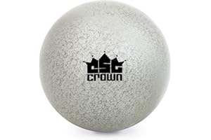 Crown Sporting Goods Shot Put - Cast Iron Shot Put Ball- Shotput Weights 2.72kg to 7.26kg (6lb to 16lb) - Great for Outdoor Track & Field Equipment