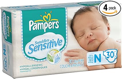 amazon pampers swaddlers size 4