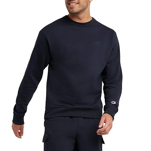 Champion Men's Crewneck, Fleece Sweatshirt, Crewneck Sweatshirts