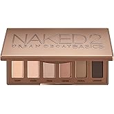 URBAN DECAY Naked 2 Basics Mini Eyeshadow Palette - 6 Matte Neutral Shadows, Long-lasting Wear, Multi-Use Powder for Eye, Con