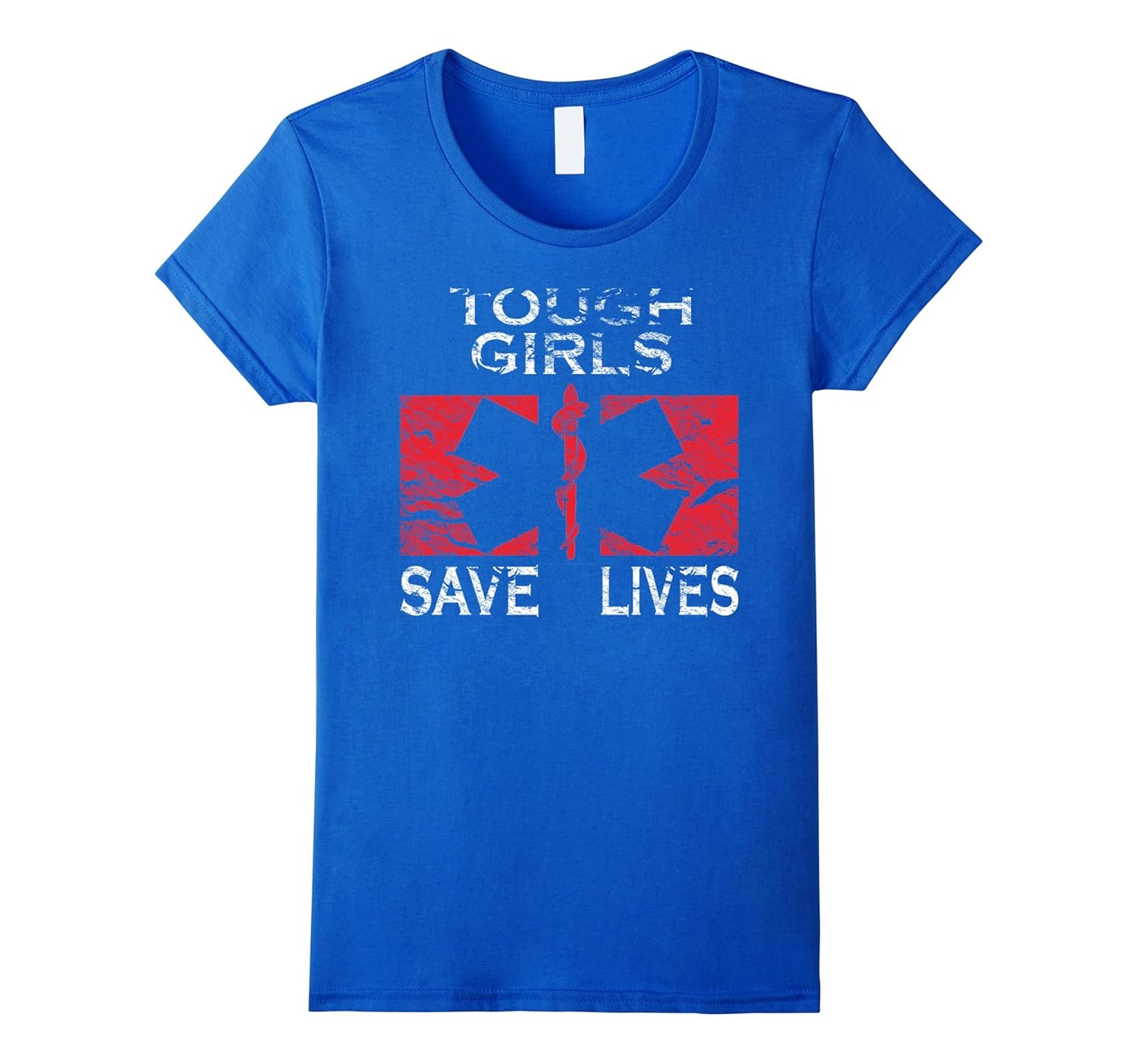 Women’s Tough Girls Save LivesEMT TShirts For WomenEMT Funny GiftArt Artvinatee