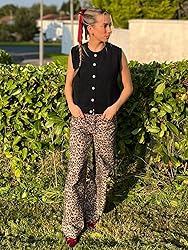 Black Sweater Vest Women Sleeveless Sweater Top