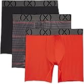 2(X)IST mens Flex Mesh 3 Pack Boxer Brief 6'' Inseam