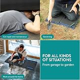 Navaris Mechanics Mat Memory Foam Kneeling Pad EVA Thick Foldable Portable 120cm view 5