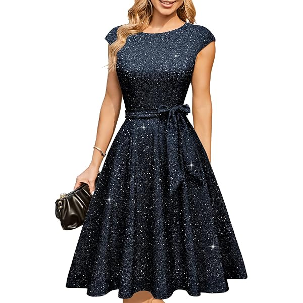 Amazon.com: Womens Vintage Evening Dress Lace 3/4 Sleeve Prom Gown Formal  Midi Dresses Scoop Neck A Line Chiffon Cocktail Dress : Clothing, Shoes &  Jewelry