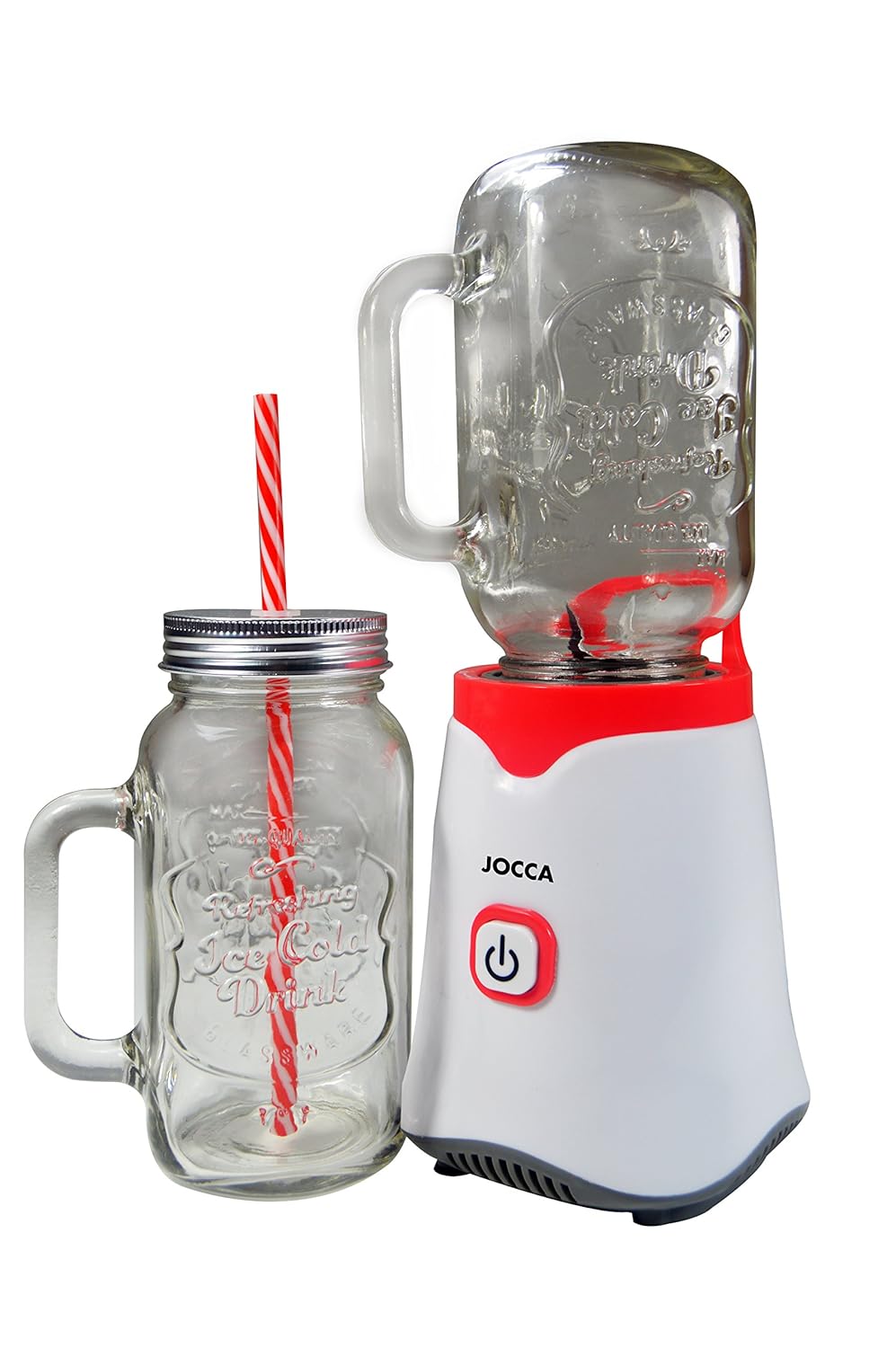 Jocca 5067 Batidora vintage con jarras y pajita: Amazon.es ...