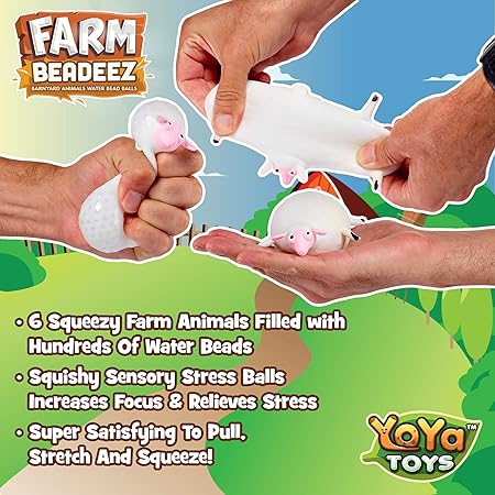 farm animal stress balls