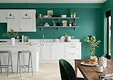 Dulux Easycare Kitchen Matt Emulsion Paint Emerald Glade 2.5L Grease Resistant view 8