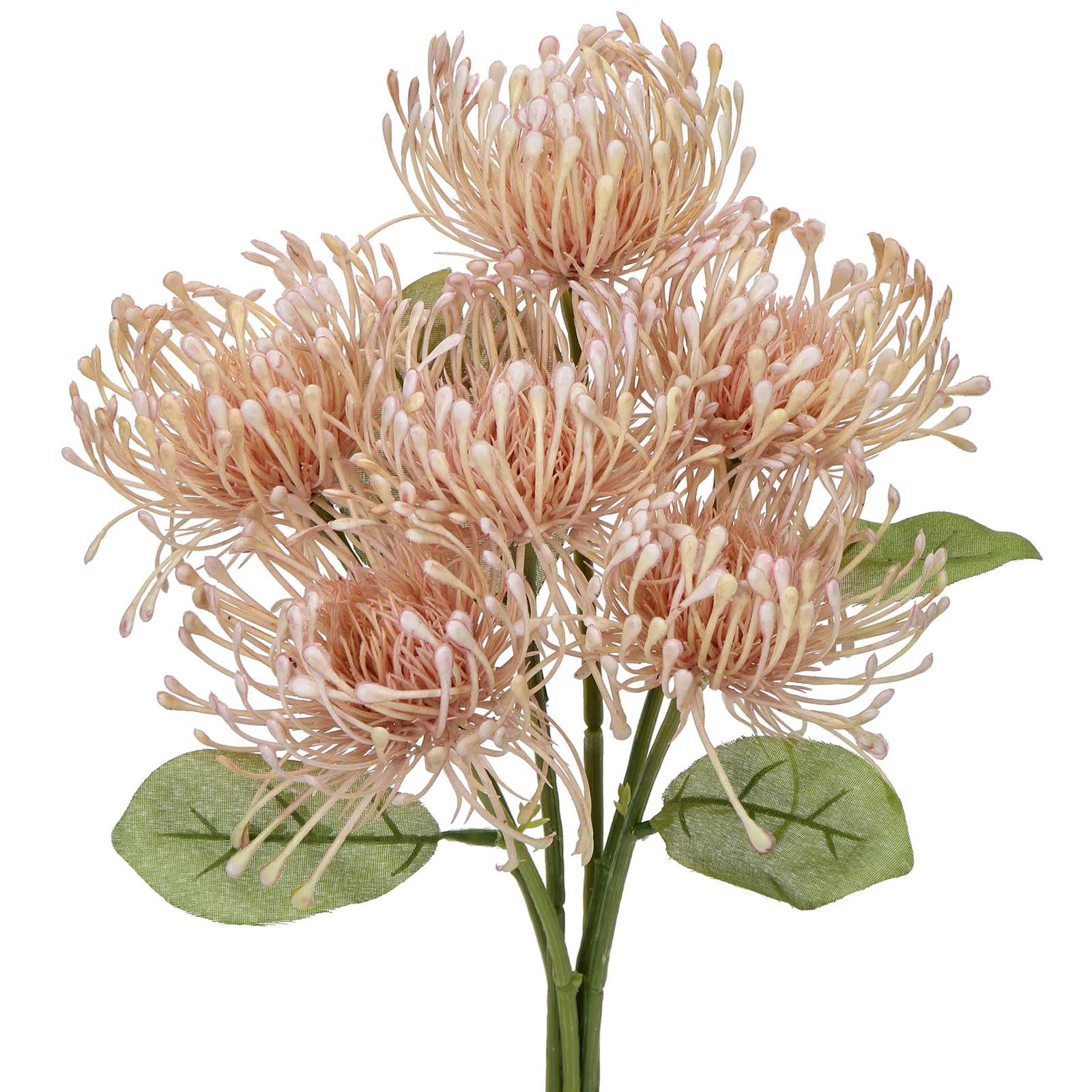 Briful 6 PCS Artificial Chrysanthemum Flowers Pink Artificial Flowers Spider Mum Fake Flowers Pick Artificial Spider Mum Flower for Floral Arrangment Wedding Bouquet Home Bathroom Decor