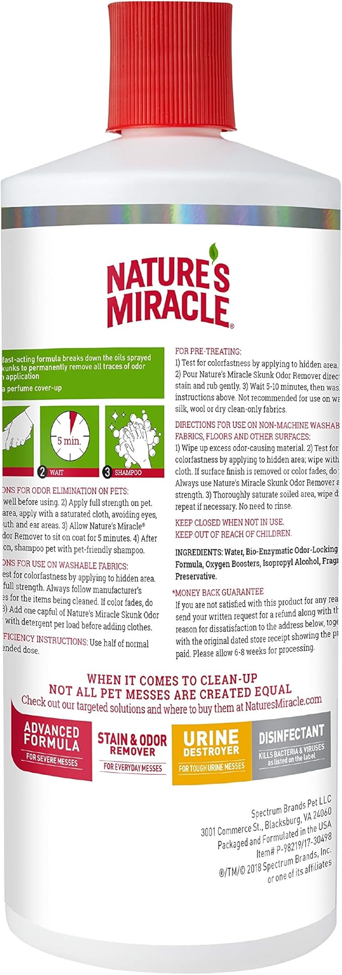 nature's miracle skunk odor remover near me