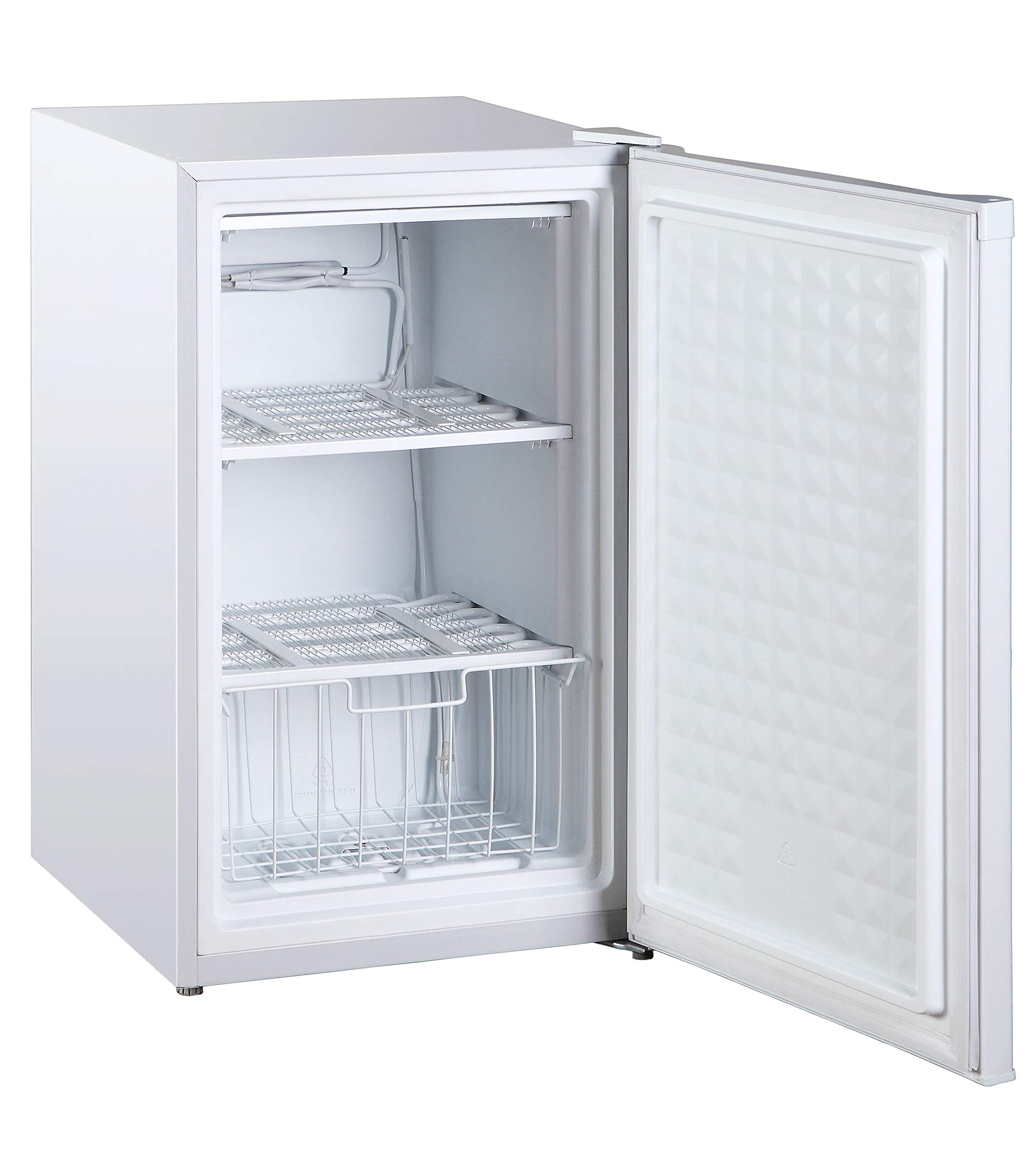 Midea WHS109FW1 Upright Freezer, 3.0 Cubic Feet, White