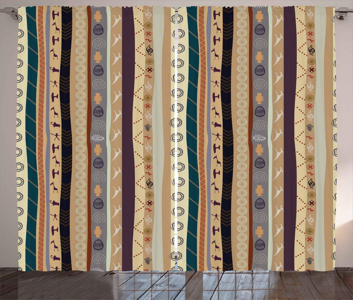 Best Tribal Drapes Living Room