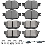 SCITOO D817 D835 Front Rear Ceramic Brake Pads Sets