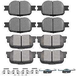 SCITOO D817 D835 Front Rear Ceramic Brake Pads Sets