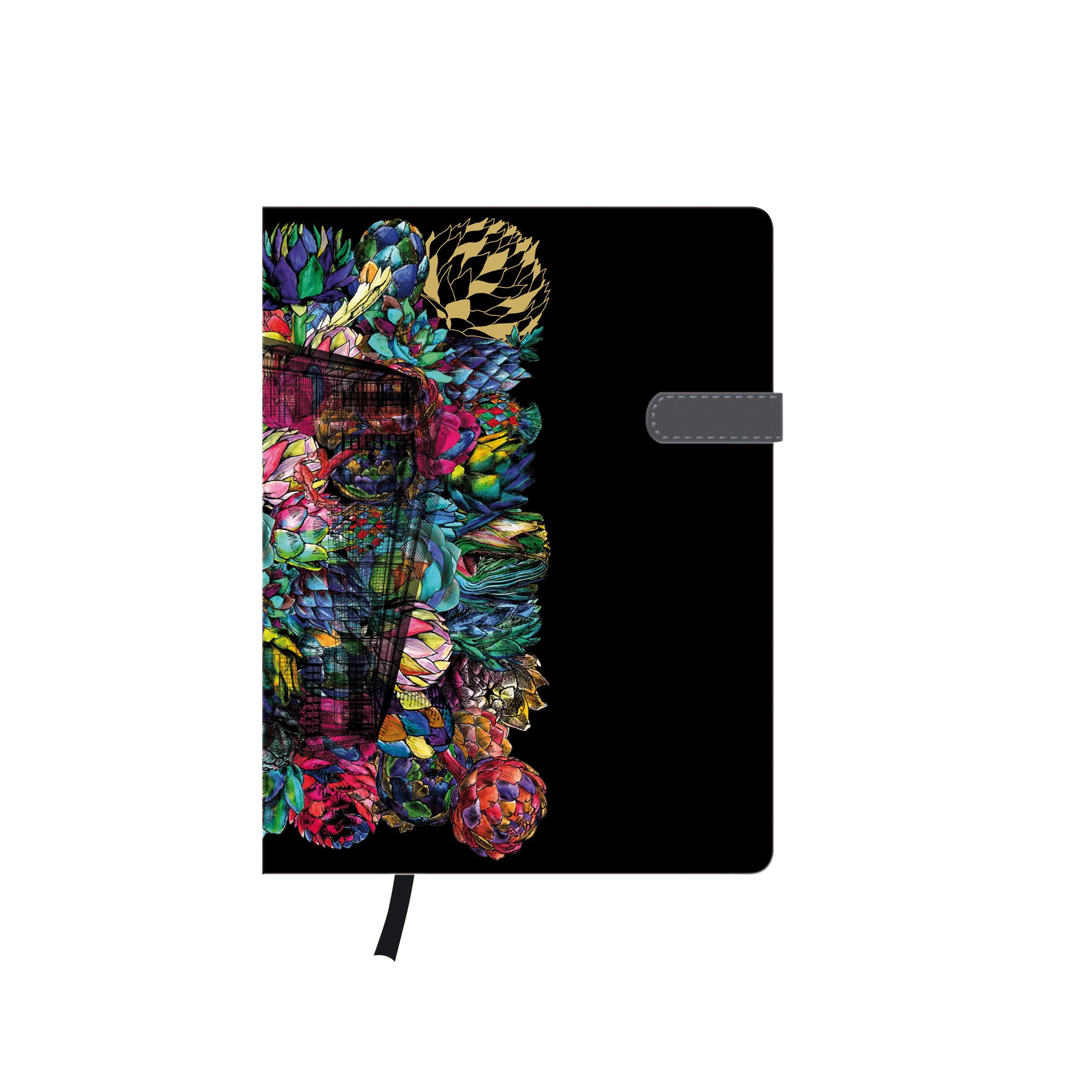 Herlitz A6 My Book Lady Fiona Design Hardcover Notebook with Magnetic Closure and Pen Loop — image 1