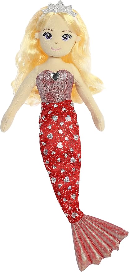 aurora sea sparkles mermaid doll
