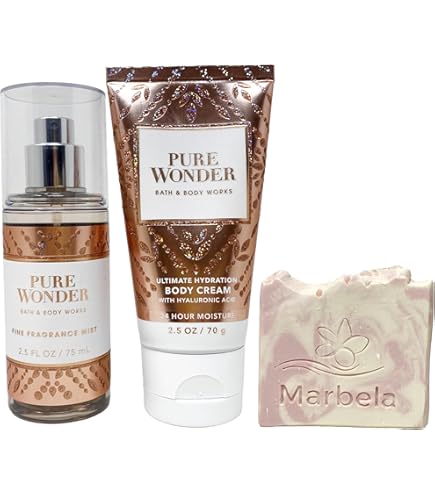 Amazon.com : Bath & Body Works PURE WONDER Deluxe Gift Set