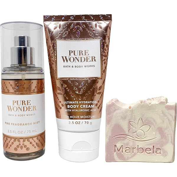 Amazon.com : Bath and Body Works Pure Wonder Gift Box Set