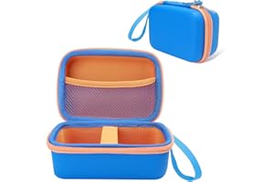 TUNYINSH Kids Camera Case for Goopow/Seckton/YEEHAO/Desuccus/CIMELR/ENGUNS/HOOMOON/Agoigo Kids and Children Digital Video Cameras, Best Christmas Birthday Toy Gift (Navy blue)
