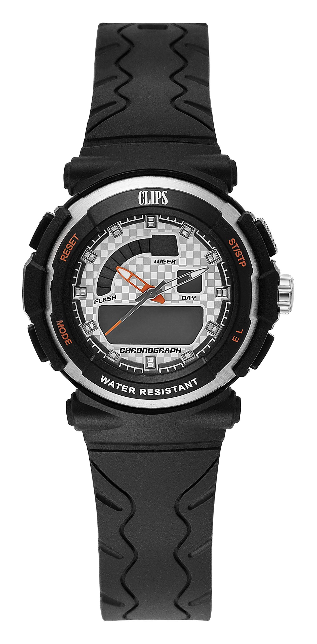 Clips Women's Quartz Watch 557-1003-84 with Rubber Strap