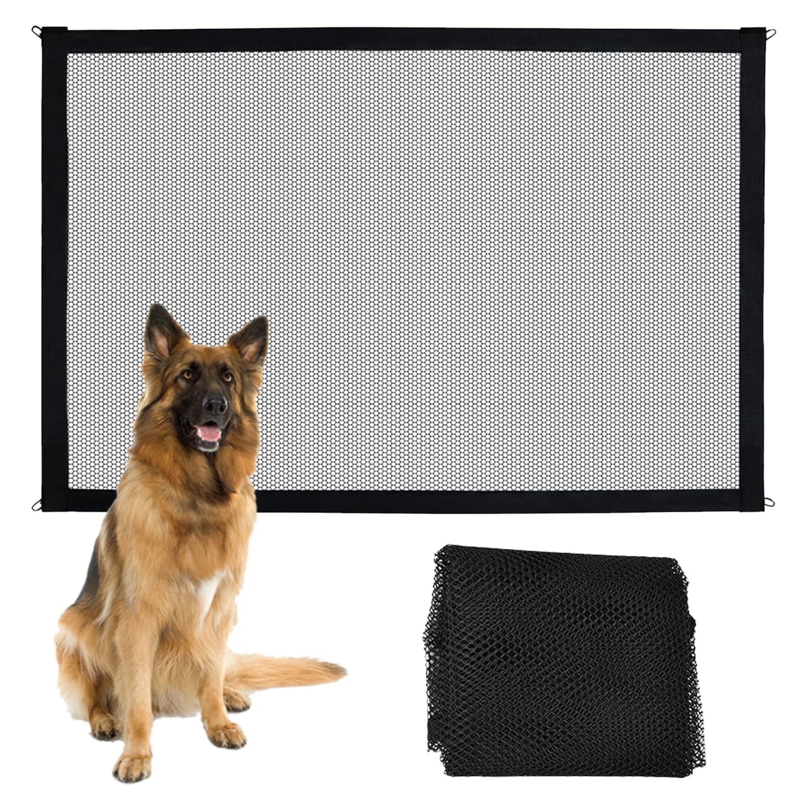 Stair Gate, Pet Gate, Stairgates for Dogs,for Stairs House Doorways Hallways Easy Install Anywhere for Dog Cat and Baby to Play and Rest for Doorways,Corridors,Interiors (110x72cm,1pcs)