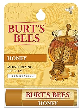 Burt's Bees 100% Natural Lip Balm, Honey, 0.15 ounce