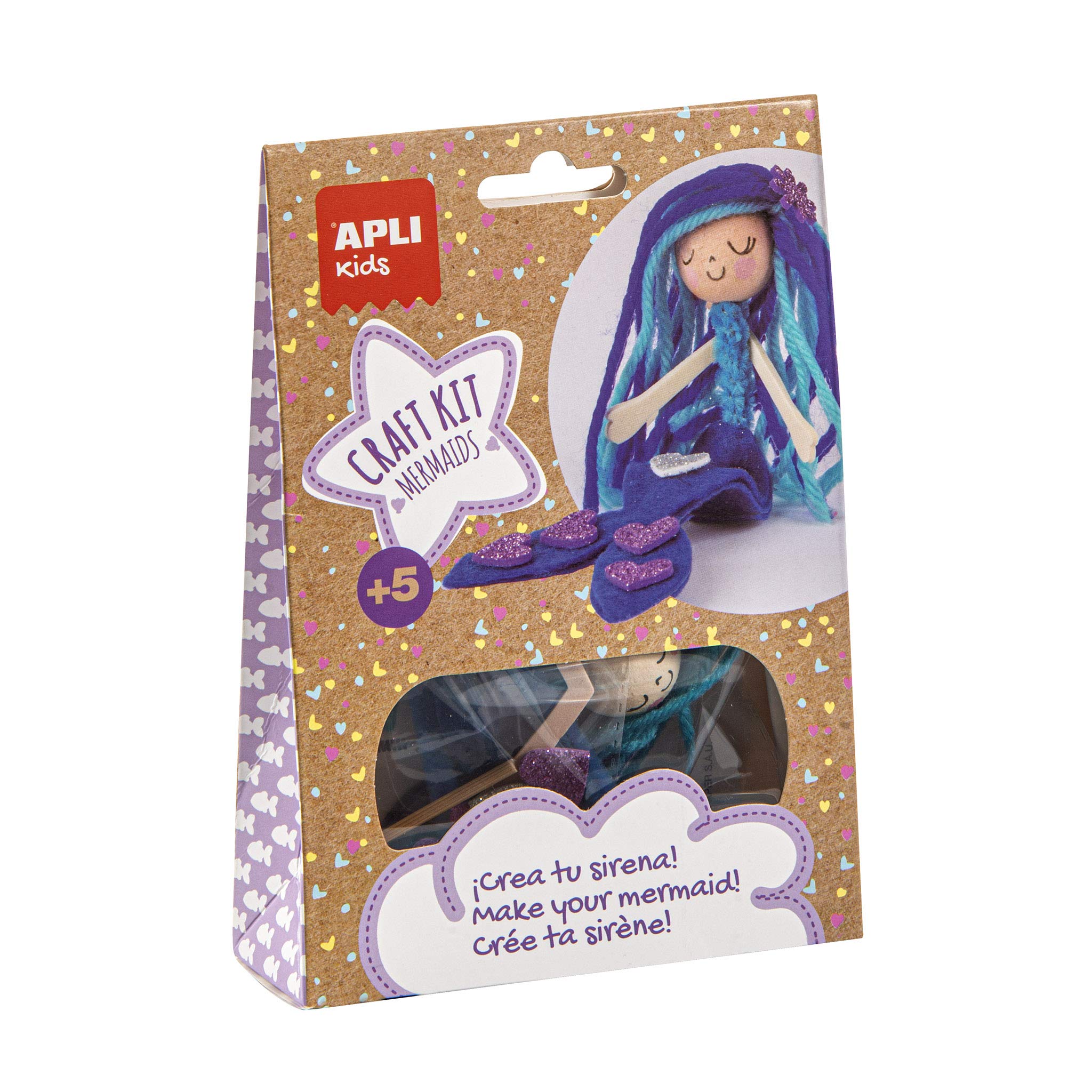 APLI Kids 17147 – Craft Kit Siren Blue