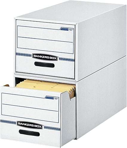 Bankers Box 00722 Stor Drawer File Drawer Storage Box Legal