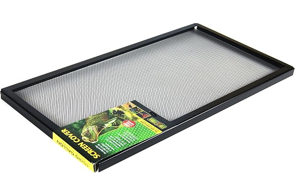 Exo Terra Terrarium Screen Cover - 61 x 30 cm (24 x 12 in) - 15-20 Gallon