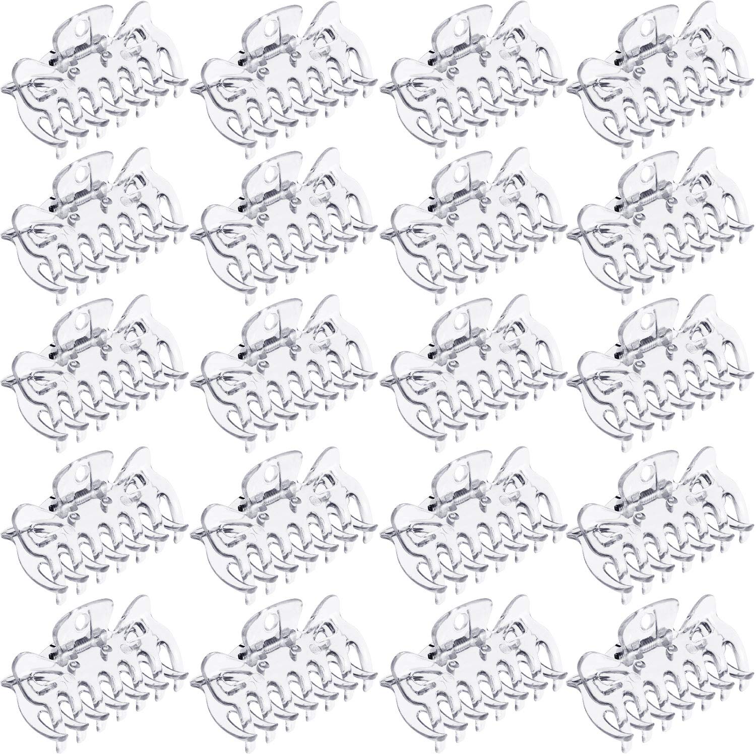 20 Pieces Hair Roller Clips Hair Curler Claw Clips Hot Roller Clips for Women Hair Styling