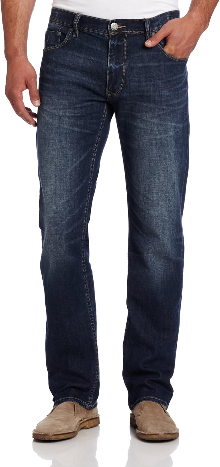 Calvin Klein Jeans Men's Heritage Straight Jean in Medium Wash, Medium