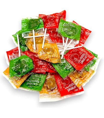 Amazon.com : Tootsie Caramel Apple Pops Assorted Apple Orchard