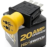 20 AMP Upgrade 116-0124 103-5221 Clutch PTO Switch IP53 for Exmark Toro | Z-Master Lazer Z 109-7666 103-2453 103-3246 109-7665 109-7673 116-1611 103-3132 116-1947 116-1620 116-1604 114-8150 116-1626