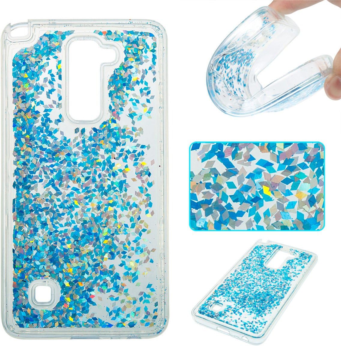 Best lg k7 blue case