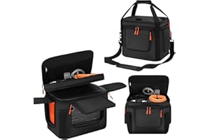 UNDOMIP Portable Carrying Bag Compatible with Jackery Explorer 1000 V2, Soft Power Station Storage Case with Padding, Generator Covers with Side Zipper, Multi-Pocket, Shoulder Strap, 13.78*10.23*10.8in