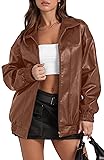 SAMPEEL Leather Jacket Women Faux Plus Size