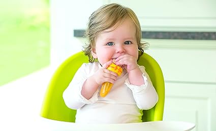 Kidsme KM160378OY - Alimentador exprimidor antiahogo: Amazon.es: Bebé