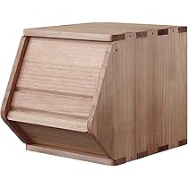 イナウト INOUT Stack BOX High + Cover Wood Amazon.com