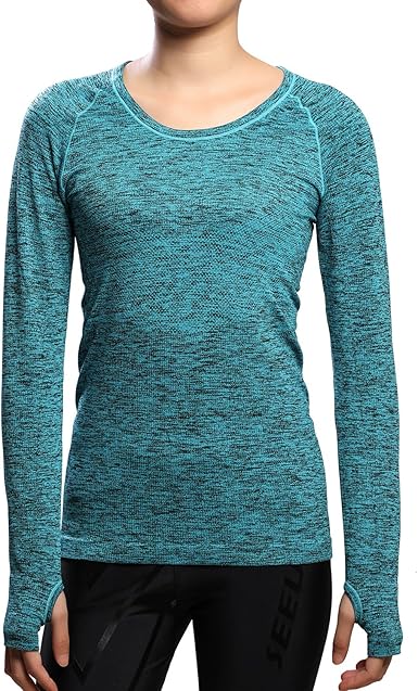 long sleeve running tops womens uk