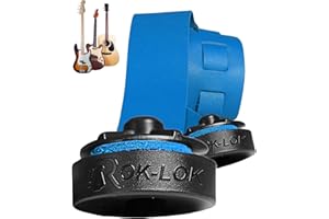 ROK-LOK Rok Lok XL Universal Quick Change Guitar Strap Lock - Guitar Strap Locks Set - Protect Your Instrument with no modifications or hardware replacement