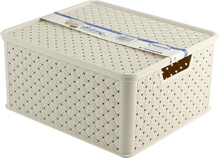 Tontarelli Set Caja de Almacenamiento 13 lt: Amazon.es: Hogar