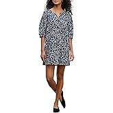 SUMMER PRINTED COTTON VOILE MINI DRESS